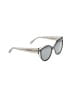 Salvatore Ferragamo Gray Black Sunglasses One size - photo 1