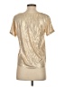 Assorted Brands 100% Modal Metallic Gold Short Sleeve Top Size S - photo 2
