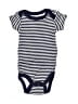 Hb 100% Cotton Stripes Blue Short Sleeve Onesie Size Preemie - photo 1
