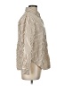 Unbranded 100% Polyester Stripes Ivory Long Sleeve Blouse Size L - photo 4