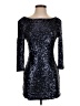 TOBI 100% Polyester Stars Black Cocktail Dress Size S - photo 1