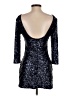 TOBI 100% Polyester Stars Black Cocktail Dress Size S - photo 2