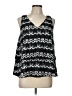 Merona 100% Polyester Black Sleeveless Blouse Size L - photo 1
