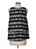 Merona 100% Polyester Black Sleeveless Blouse Size L - photo 2