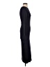 Shein Solid Black Casual Dress Size 2 - photo 4