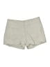 Madison Chevron-herringbone Green Khaki Shorts Size 12 - photo 1