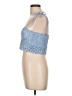 Tic : Toc 100% Acrylic Blue Sleeveless Top Size L - photo 5