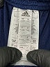 Adidas 100% Polyester Solid Blue Athletic Shorts Size S (kids) - photo 3