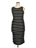 Shein Stripes Black Casual Dress Size XL - photo 1