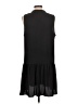 Nine West 100% Polyester Solid Black Casual Dress Size L - photo 2