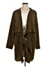Just Fab 100% Polyester Green Cardigan Size M - photo 1