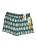 Wildfox 100% Rayon Print Teal Shorts Size XXL - photo 2
