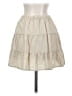Unbranded Solid Ivory Casual Skirt Size S - photo 2