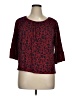 MICHAEL Michael Kors Red 3/4 Sleeve Blouse Size XL - photo 1