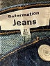 Reformation Jeans Graphic Solid Blue Jeans Size 27 waist - photo 7