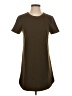 Lush Solid Brown Casual Dress Size S - photo 1