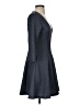 Hutch Polka Dots Gray Casual Dress Size S - photo 4