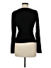 Shein Black Long Sleeve Henley Size 6 - photo 2