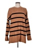 Abercrombie & Fitch Stripes Brown Pullover Sweater Size M - photo 1