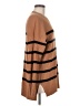 Abercrombie & Fitch Stripes Brown Pullover Sweater Size M - photo 4