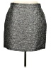 Banana Republic Metallic Silver Casual Skirt Size 8 - photo 1