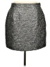 Banana Republic Metallic Silver Casual Skirt Size 8 - photo 2