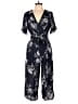 Louna Print Blue Jumpsuit Size M - photo 1