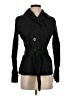BCBGMAXAZRIA Black Trenchcoat Size XS - photo 1