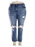 Lane Bryant Hearts Blue Jeans Size 20 - photo 1