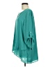 Fever 100% Polyester Teal 3/4 Sleeve Blouse Size M - photo 5