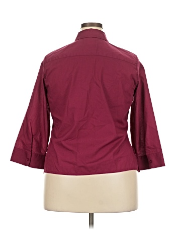 Foxcroft 3/4 Sleeve Button-Down Shirt (view 2)