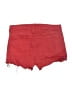 Express Red Denim Shorts Size 12 - photo 2
