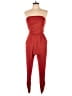 A'gaci Solid Red Jumpsuit Size M - photo 1