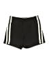 Faded Glory Stripes Black Athletic Shorts Size M (kids) - photo 1