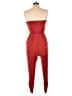 A'gaci Solid Red Jumpsuit Size M - photo 2