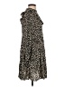 Zara Animal Print Black Casual Dress Size XS - photo 4