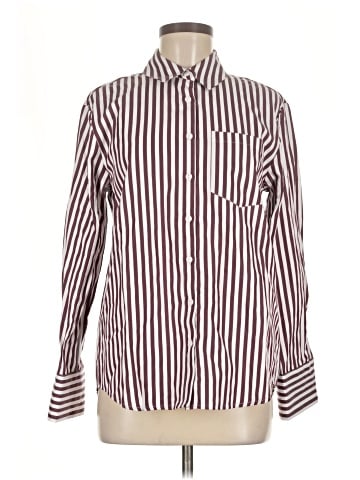 Stradivarius Long Sleeve Button-Down Shirt (view 1)