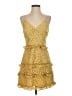Keepsake Yellow Cocktail Dress Size S - photo 1
