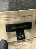 Ann Taylor Solid Tan Khakis Size 6 - photo 3
