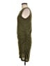 BTFBM Solid Green Casual Dress Size M - photo 5