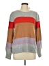 Ann Taylor LOFT Color Block Gray Pullover Sweater Size L - photo 1