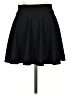 Urban Coco Solid Black Casual Skirt Size S - photo 2