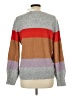 Ann Taylor LOFT Color Block Gray Pullover Sweater Size L - photo 2