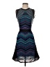 M Missoni Chevron-herringbone Blue Cocktail Dress Size 2 - photo 1