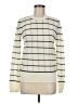 Theory Checkered-gingham Ivory Wool Pullover Sweater Size M - photo 1