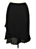 Unbranded 100% Polyester Solid Black Formal Skirt Size 16 - photo 2