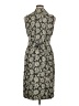 Studio 1 100% Polyester Paisley Gray Casual Dress Size 14 Petite - photo 2