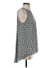 Vince Camuto 100% Polyester Silver Sleeveless Blouse Size S - photo 4