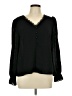 Shein Black Long Sleeve Blouse Size L - photo 1