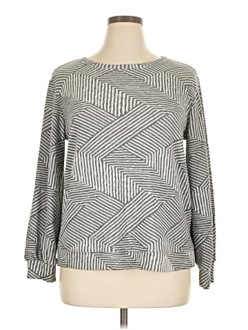 Ellen Tracy Long Sleeve Blouse (view 1)